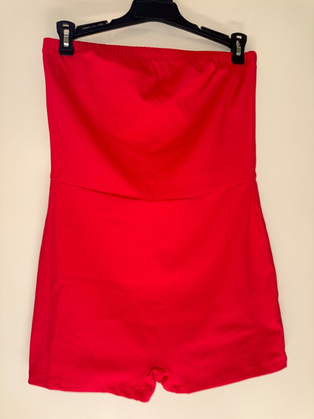 Wild Fable Strapless Red Romper